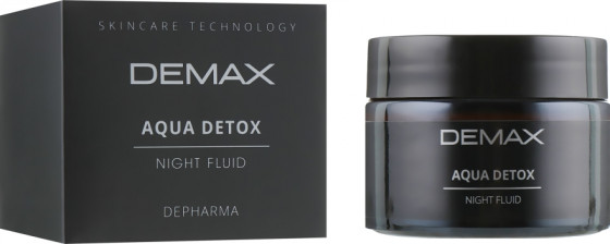 Demax Aqua Detox Night Fluid - Ночной крем «Аква детокс» - 1