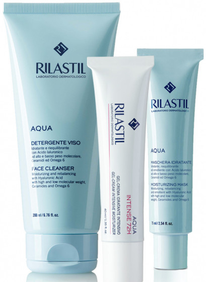 Rilastil Aqua Gel-Cream Intensive Moisturizer - Гель-крем для интенсивного увлажнения кожи лица в течение 72 часов - 5