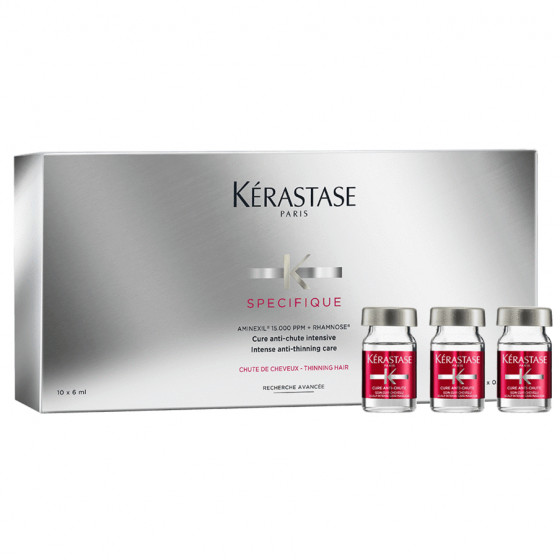 Kerastase Specifique Cure Aminexil - Интенсивное средство с аминексилом против выпадения волос 