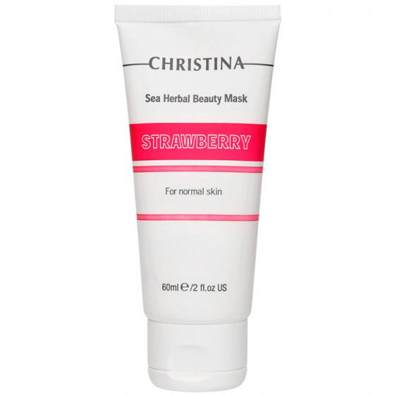 Christina Sea Herbal Beauty Mask Strawberry For Normal Skin - Маска красоты на основе морских трав для нормальной кожи "Клубника"