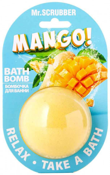 Mr.Scrubber Bath Bomb "Mango" - Бомбочка для ванны