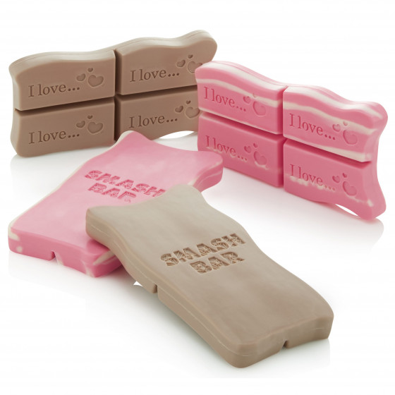 I Love Chocolate Fudge Cake Smash Bar Soap - Мыло "Шоколадное пирожное" - 5