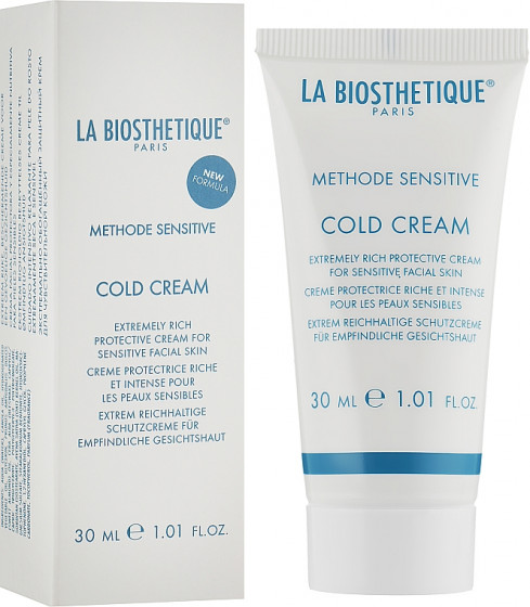 La Biosthetique Methode Sensitive Cold Cream - Экстремально насыщенный крем для защиты чувствительной кожи от неблагоприятных погодных условий - 1