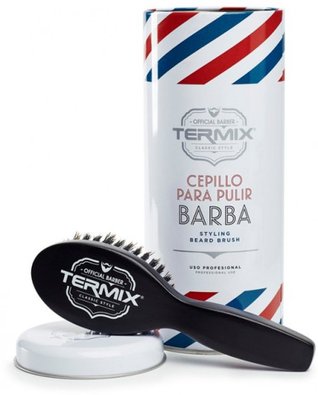 Termix Barber Brush - Щетка с натуральной щетиной для укладки бороды