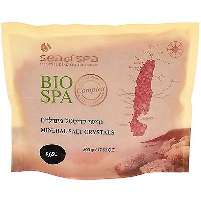 Sea of SPA Bio Spa Mineral Salt Crystals - Соль Мертвого моря цветная ароматическая (Rose)