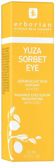 Erborian Yuza Sorbet Eye - Сыворотка-гель для кожи вокруг глаз - 4