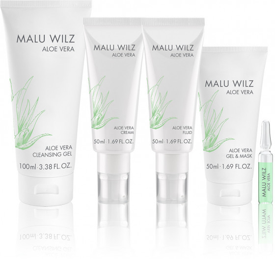 Malu Wilz Aloe Vera Cream - Крем для лица с алоэ вера - 1