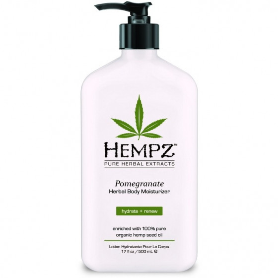 Hempz Pomegranate Moisturizer - Увлажняющее растительное молочко для тела с гранатом