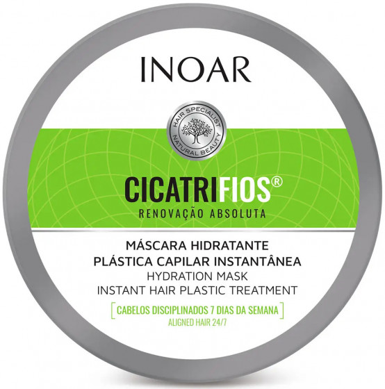 Inoar Cicatrifios Mascara Mask - Маска для волос без сульфатов "Идеальный цвет" - 2