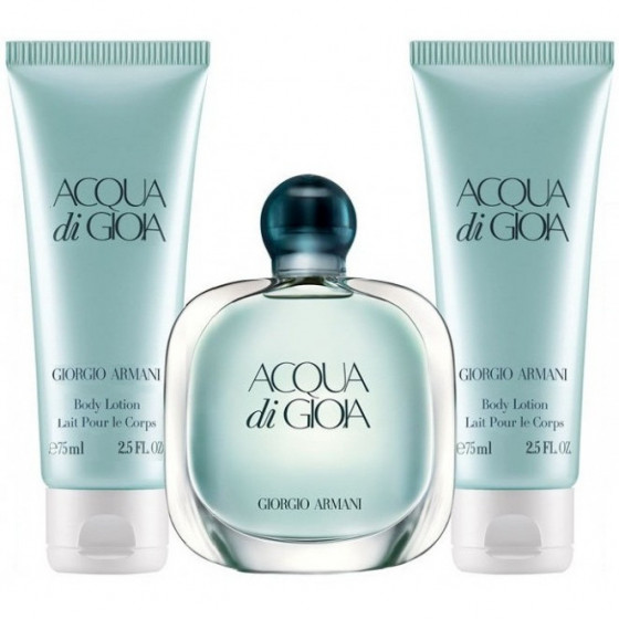 Giorgio Armani Acqua di Gioia Gift Set - Подарочный набор (50+75+75)