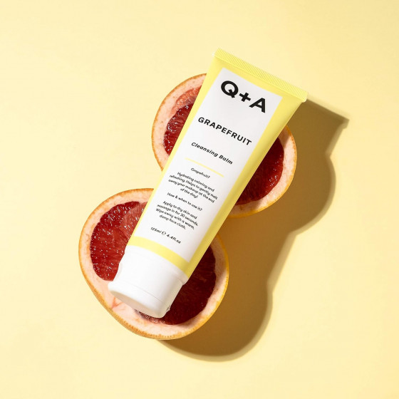 Q+A Grapefruit Cleansing Balm - Очищающий бальзам для лица с грейпфрутом - 4