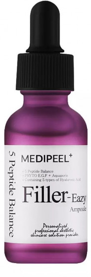 Medi Peel Filler-Eazy Ampoule - Антивозрастная сыворотка-филлер для упругости кожи лица с пептидами