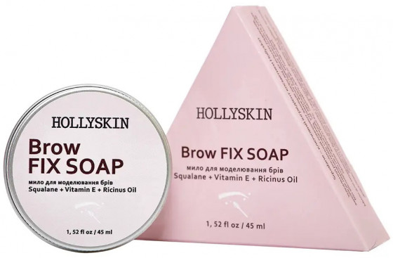 Hollyskin Brow Fix Soap - Мыло для моделирования бровей - 1