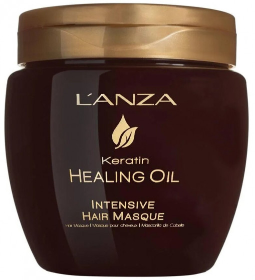 L'anza Keratin Healing Oil Intensive Hair Masque - Интенсивная маска для волос