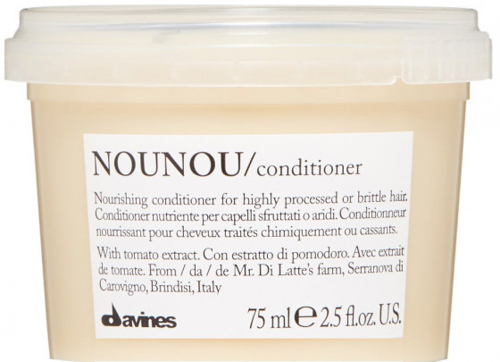 Davines Essential Haircare Nounou Conditioner - Питательный кондиционер