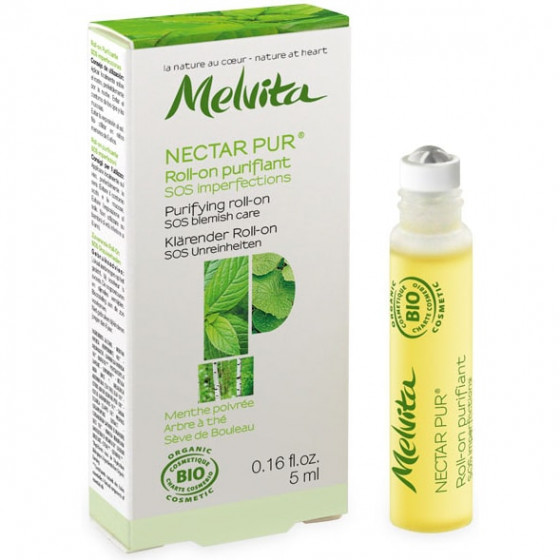 Melvita Nectar Pure Roll-on purifiant SOS - Антисептический ролик от прыщей