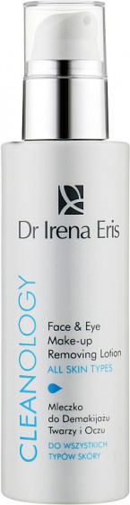 Dr. Irena Eris Cleanology Face & Eye make-up removing lotion - Молочко для демакияжа лица и глаз