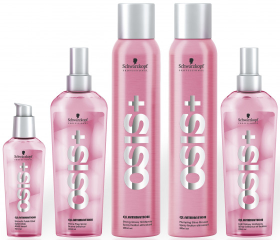 Schwarzkopf Professional Osis Soft Glam Plumping Shine Mousse - Мусс для объема с эффектом блеска - 1