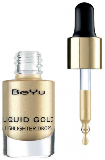 BeYu Liquid Gold Highlighter Drops - Хайлайтер для лица - 1
