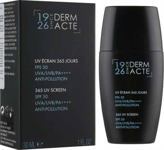 Academie Derm Acte 365 UV Screen SPF50 - Защитный крем "365 дней" - 3