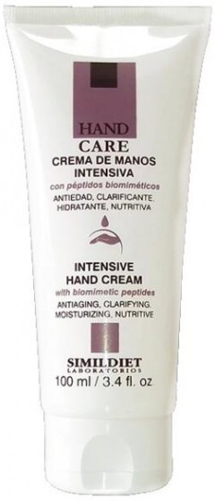 Simildiet Laboratorios Hand Care Intensive Hand Cream - Увлажняющий крем для рук 