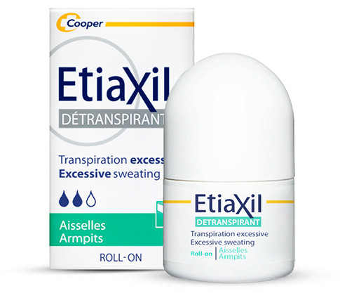Etiaxil Antiperspirant Original for Sensitive Skin - Антиперспирант Etiaxil для чувствительной кожи с 20% алюминия