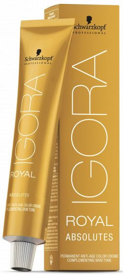 Schwarzkopf Professional Igora Royal Absolutes - Перманентная крем-краска для седых волос