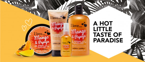 I Love Mango & Papaya Bath & Shower Creme - Крем для ванны и душа "Манго и Папайя" - 6