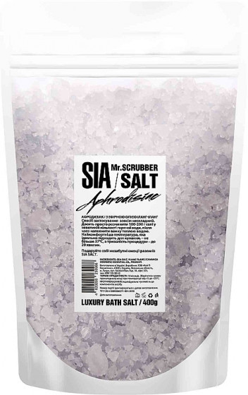 Mr.Scrubber Sia Bath Salt "Aphrodisiac" - Соль для ванны