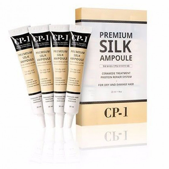 Esthetic House CP-1 Premium Silk Ampoule - Восстанавливающая сыворотка для волос - 3
