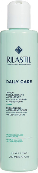 Rilastil Daily Care Rebalancing Astringent Toner - Тоник для склонной к жирности кожи лица