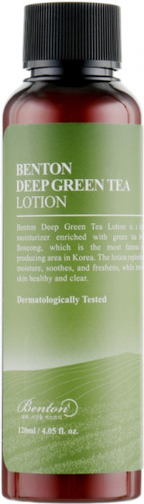 Benton Deep Green Tea Lotion - Лосьон с зеленым чаем