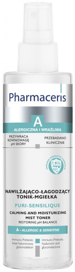 Pharmaceris A Puri-Sensilique Gentle Refreshing Toner - Нежный освежающий тоник для лица