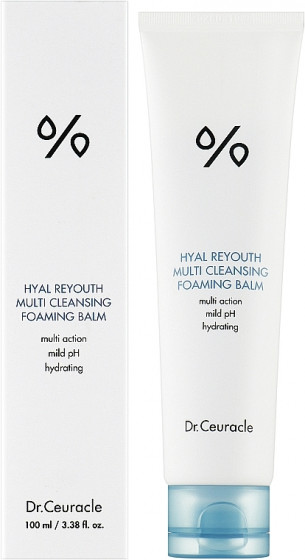 Dr.Ceuracle Hyal Reyouth Multi Cleansing Foaming Balm - Очищающий бальзам с гиалуроновой кислотой