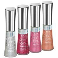 L`Oreal Glam Shine Crystals - Блеск для губ увлажняющий с мерцающим эффектом - 1