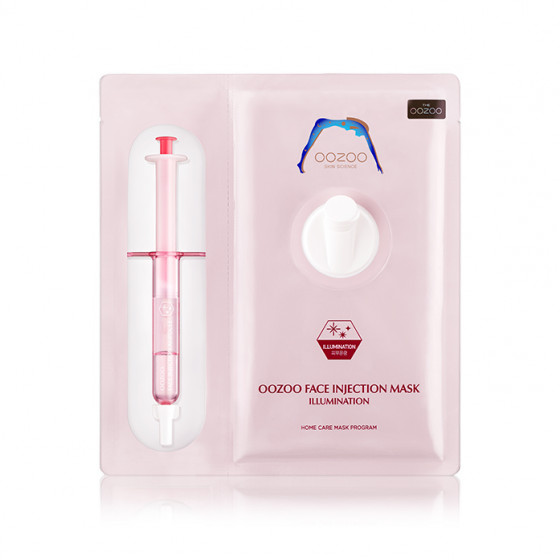 The Oozoo Face Injection Mask Illumination - Маска с энзимами для интенсивного сияния