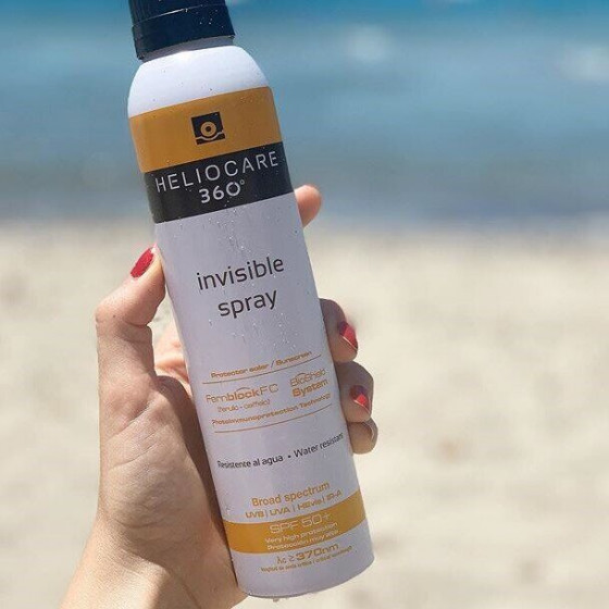 Cantabria Heliocare 360º Invisible Spray SPF50+ - Солнцезащитный спрей-невидимка - 1