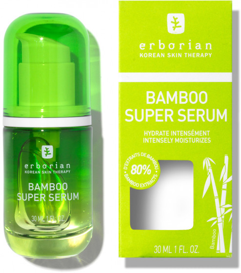 Erborian Bamboo Super Serum - Увлажняющая суперсыворотка для лица "Бамбук" - 2