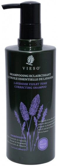 Vieso Lavender Violet Tone Correcting Shampoo - Лавандовый шампунь для коррекции оттенка (для осветленных волос)