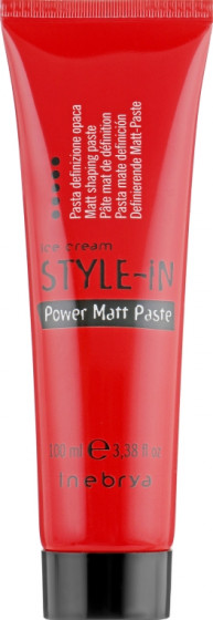 Inebrya Style-In Power Matt Paste - Матовая моделирующая паста для волос