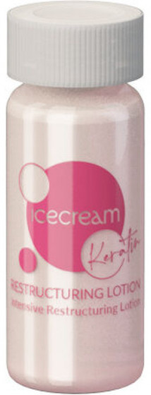 Inebrya Keratin Ice Cream Keratin Restructuring Lotion - Лосьон для волос с кератином - 2