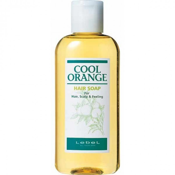 Lebel Cool Orange Hair Soap 200 мл - Шампунь Холодный апельсин