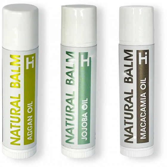 Hillary Natural Мacadamia Lip Balm - Питательный бальзам для губ с маслом макадамии - 2