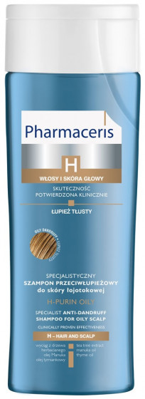 Pharmaceris H-Purin Specialist Anti-Dandruff Shampoo For Oily Scalp - Шампунь против перхоти для жирной кожи головы