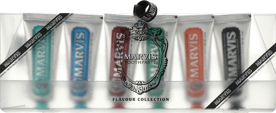 Marvis Toothpaste Flavor Collection Gift Set - Подарочный набор зубных паст