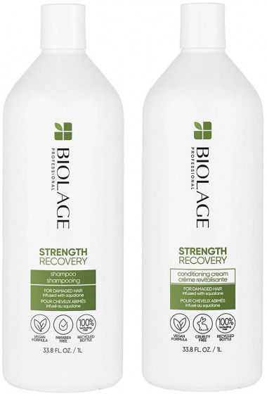 Matrix Biolage Strenght Recovery Conditioner - Кондиционер для укрепления поврежденных волос - 1