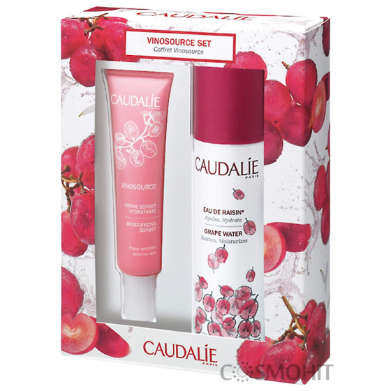 Caudalie Vinosource Sorbet Set - Набор очищение и увлажнение "Виносурс Сорбет"