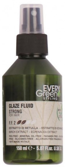 Dikson Every Green Glaze Fluid Strong - Крем-блеск для волос сильной фиксации