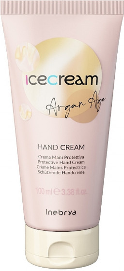 Inebrya Ice Cream Argan-Age Hand Cream - Крем для рук с аргановым маслом