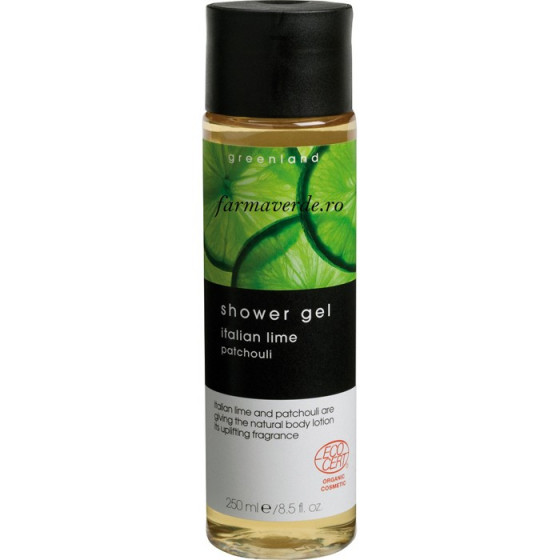 Greenland Evergreen Shower Gel Italian Lime-Patchouli - Гель для душа Итальянский Лайм-Пачули